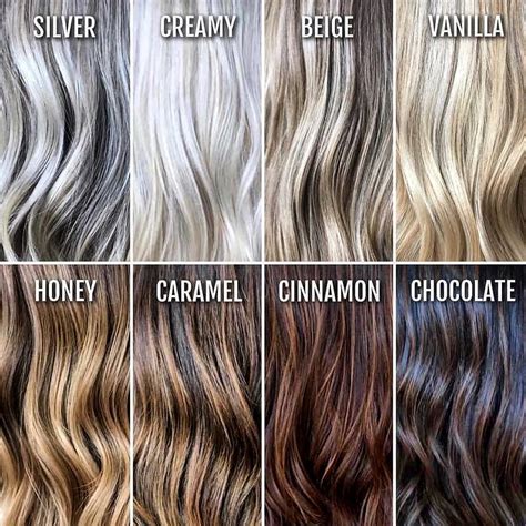 types of hair color