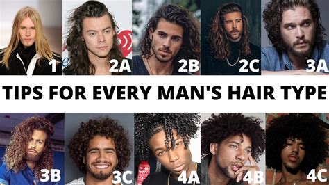 types of hair guys