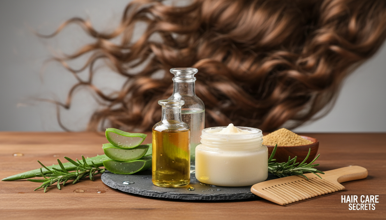 Illustration for blog section about: hair care tips, image 2