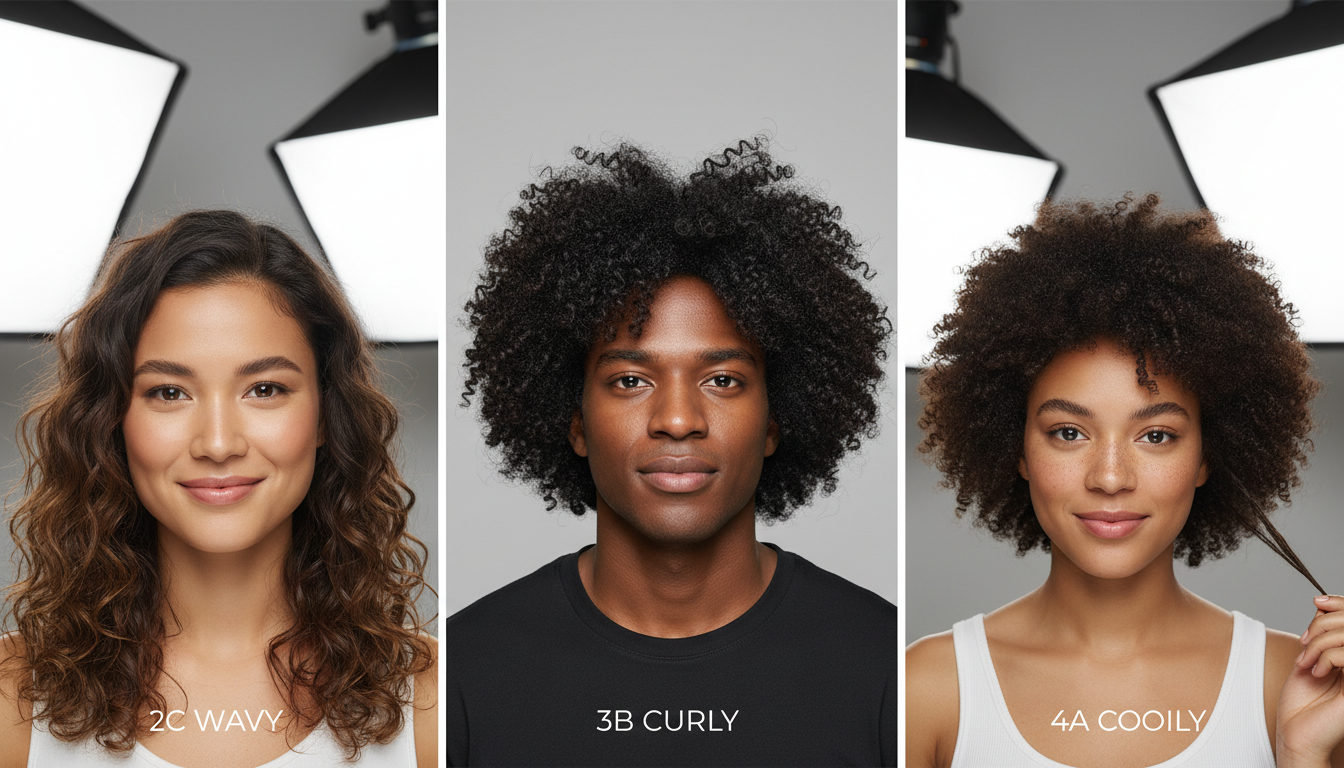 Illustration for blog section about: Curly Hair Types, image 1