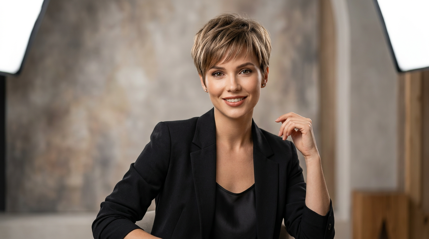 best hair short model